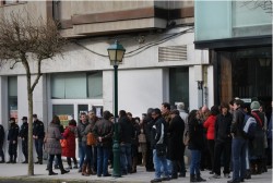 Concentracións e peches de estudantes PAS e PDI da USC contra o recorte de orzamentos